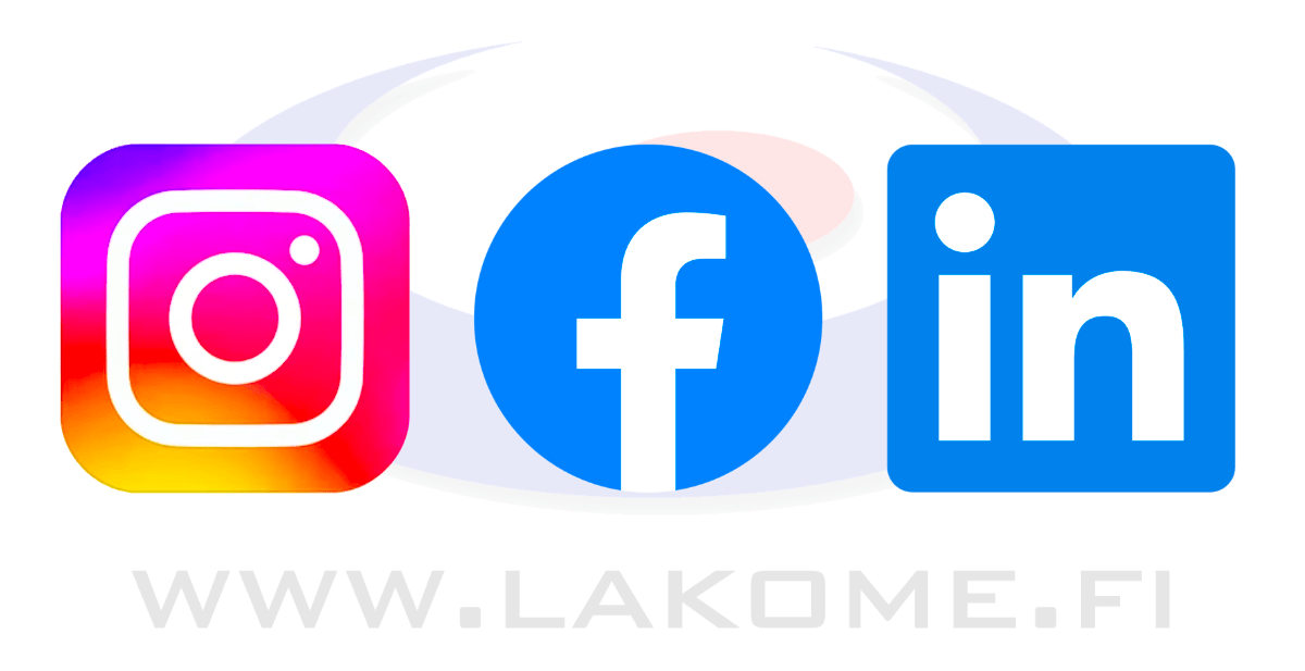 Sosiaalisen median logot