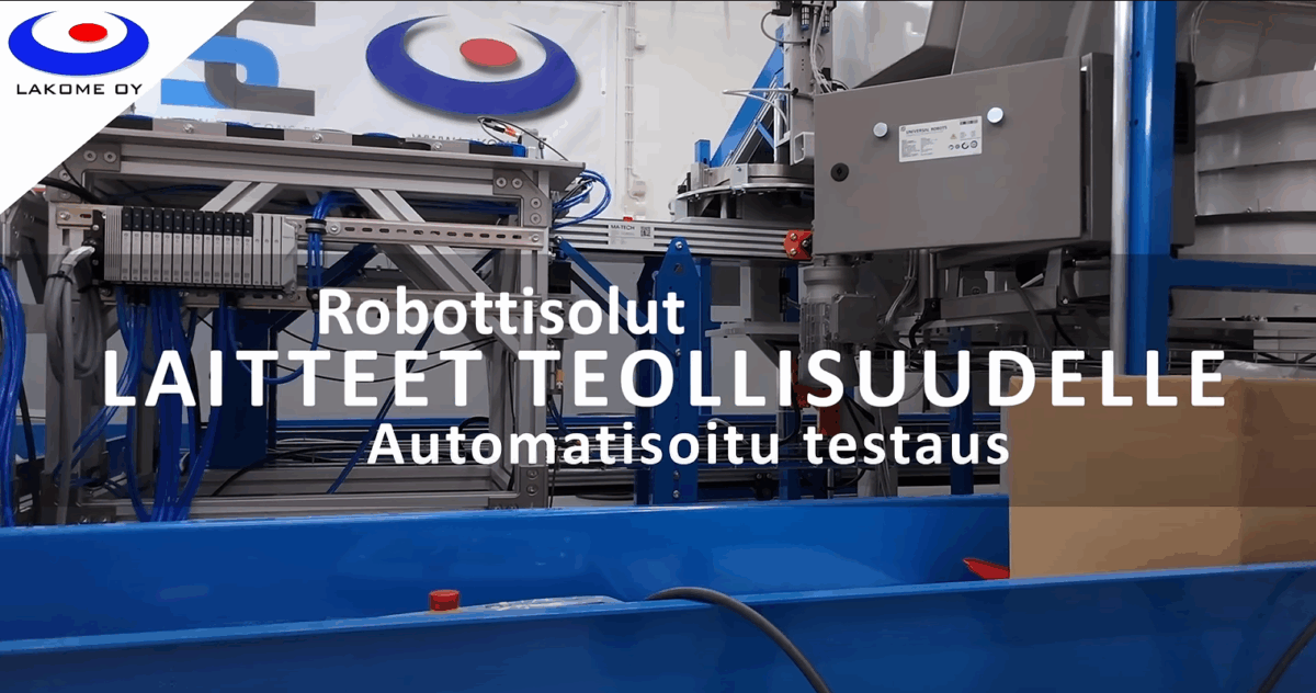 Videomainos robottisolu automaattinen testaus