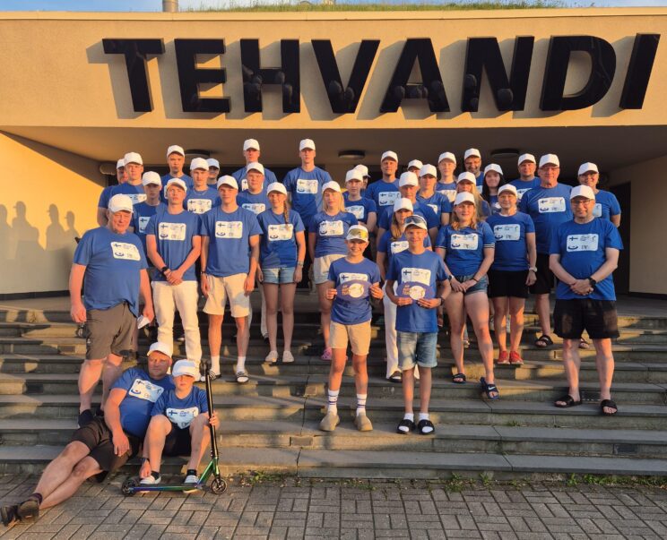 AN-Biathlon Team ryhmäkuva 2025