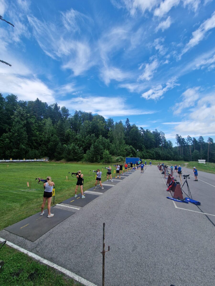 AN-Biathlon Team harjoituksessa